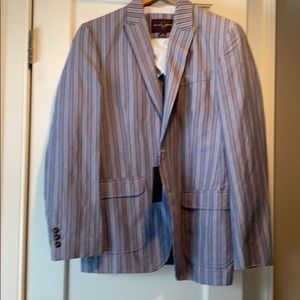 Men’s cotton/linen blend blazer